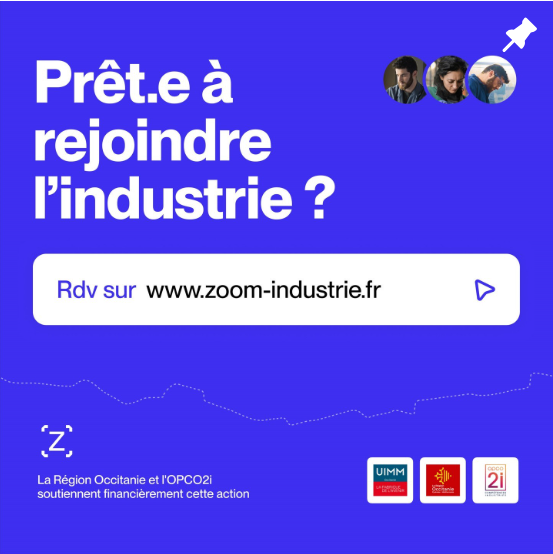 Rejoindre Zoom Industrie - UIMM Occitanie